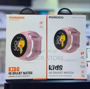 Porodo Kids Smartwatch Android Os With Whatsapp Step Counter
