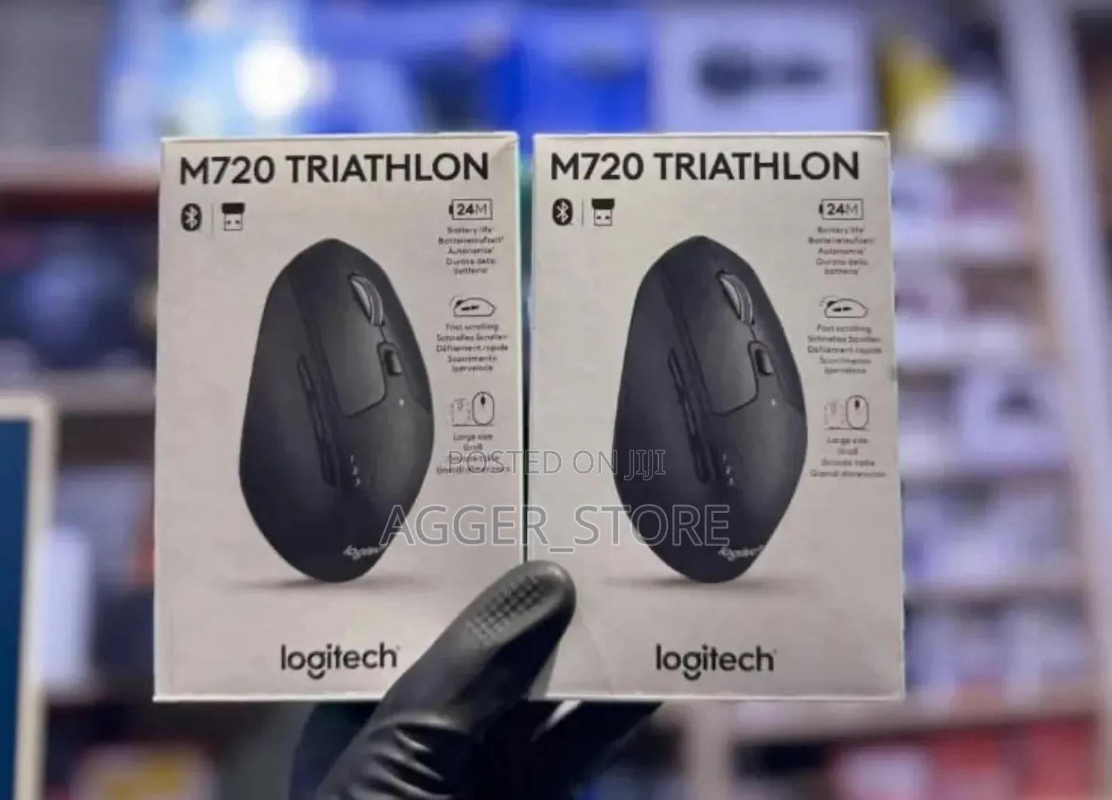 Logtech M720 Triathlon Mouse Original