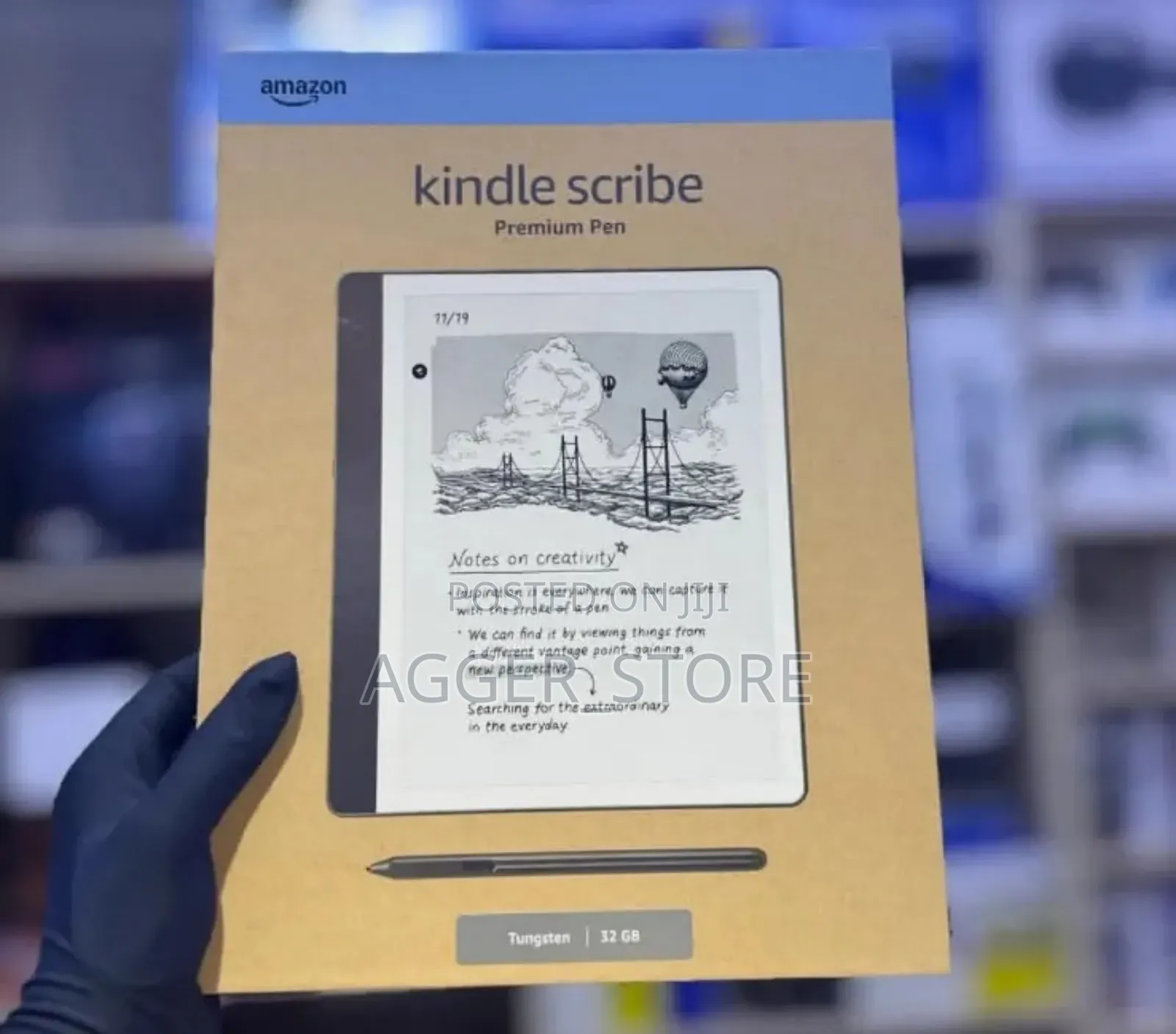 Amazon Kindle Scribe Premium Pen Tungesten 32gb