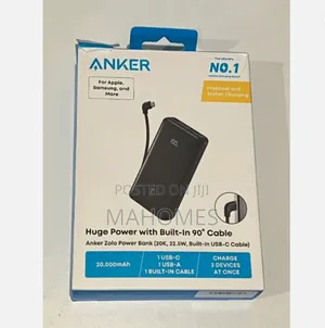 Anker Zolo 22.5w W/ Built-in Usb-C Portable Charger Battery