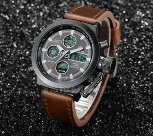 Golden Hour Watch (Leather )