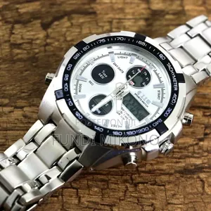 Golden Hour Full Steel Watch (Silver)