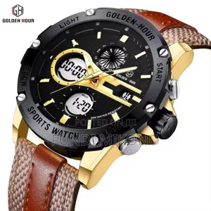Goldenhour Luxury Military Watch