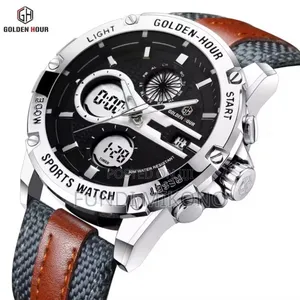 Goldenhour Luxury Military Watch