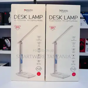 Yesido Ds20 Led Desk Lamp 18w With LCD Clock and Wireless