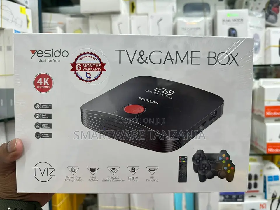 Yesido Tv12 Tv And Game Box Smart Console With Wireless Controllers