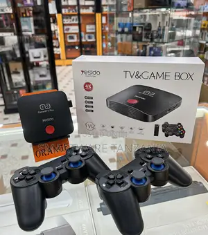 Yesido Tv12 Tv Game Console Smart Media Box With Controllers