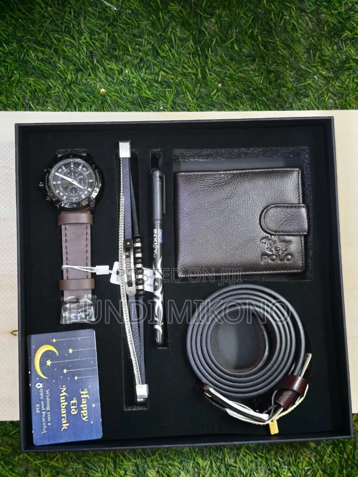 Eid Mubarak Men's Set (Navvy)
