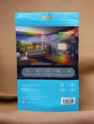 Porodo Blue Sound Reactive RGB Strip Light 5-Meters