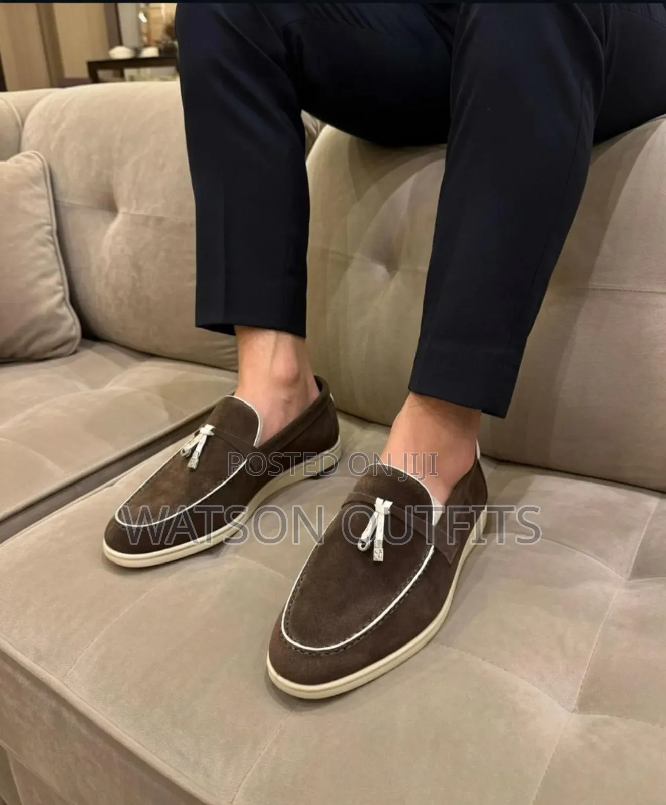 New Fashion New Brand Men's Leather Loafer Shoes Materials Original