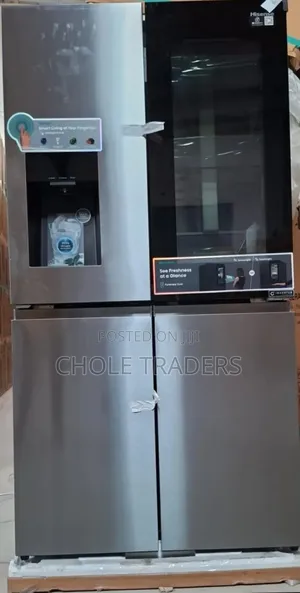 615l Hisense Multi Door Smart Fridge + Water Ice Dispenser | Inox