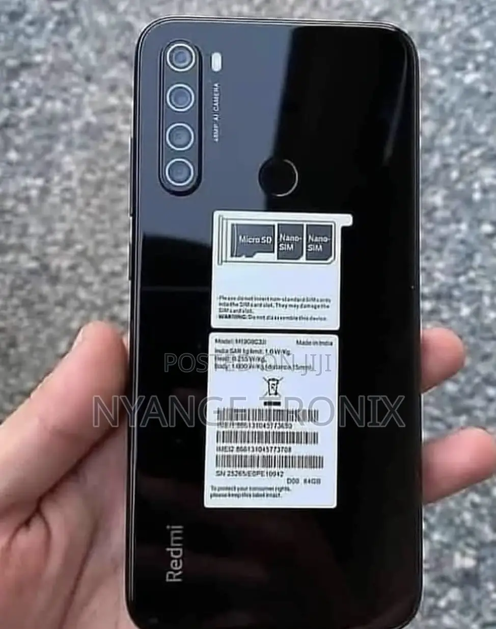 Xiaomi Redmi Note 8 64 GB Black