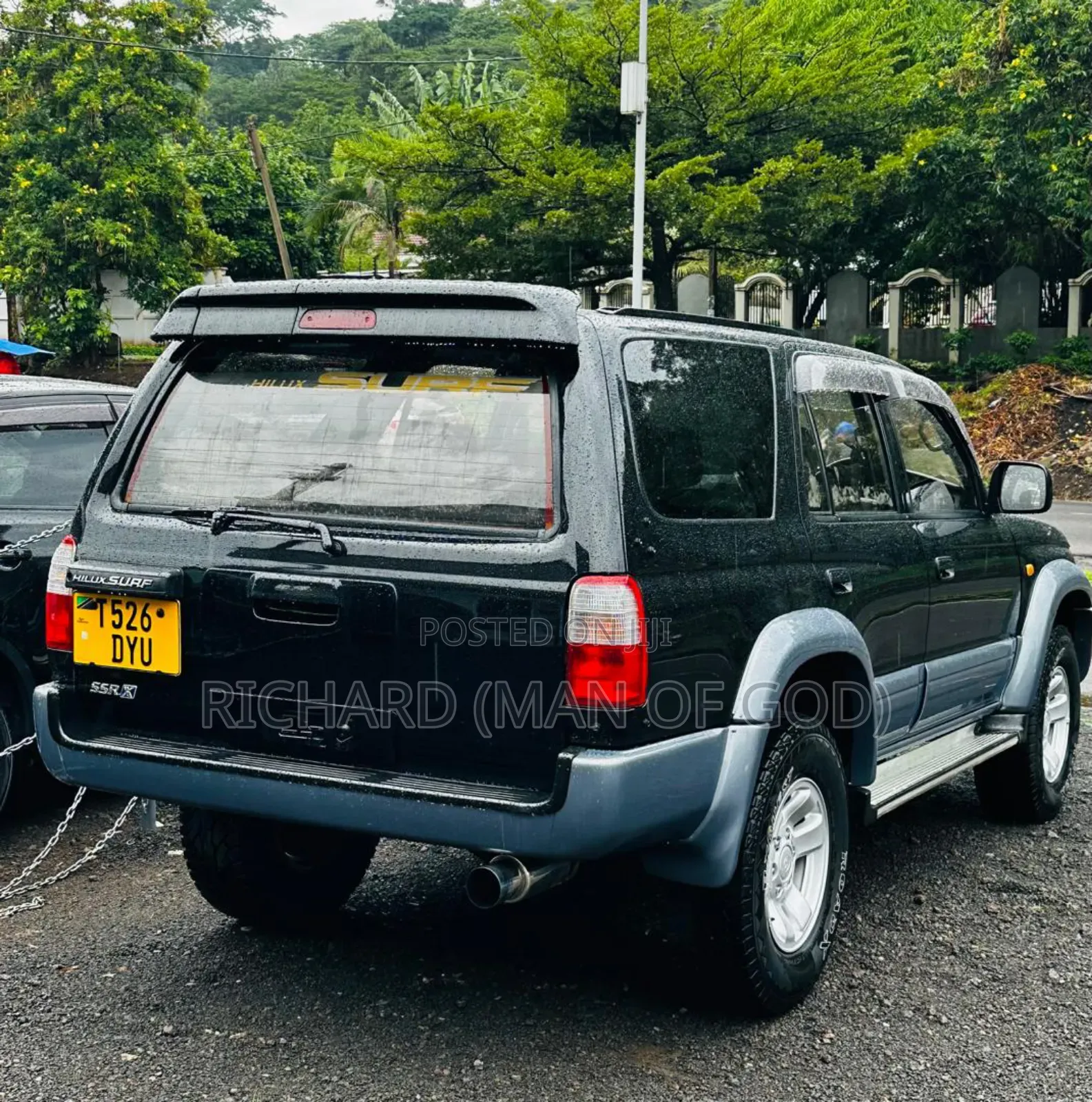 Toyota Hilux Surf 2005 Black