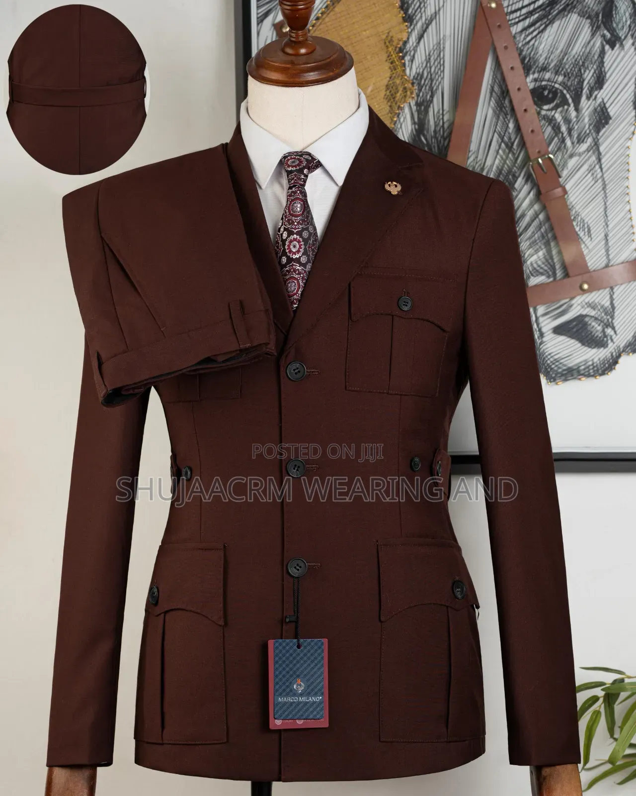 Milano Kaunda Suit Fit