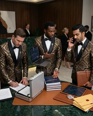 Gold Pro Fashion Suit