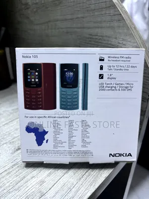 New Nokia 105 Black