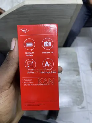 New Itel it2163 Black