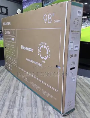 Hisense Qled Inch 98 Smart Tv High Quality Free Delivery.