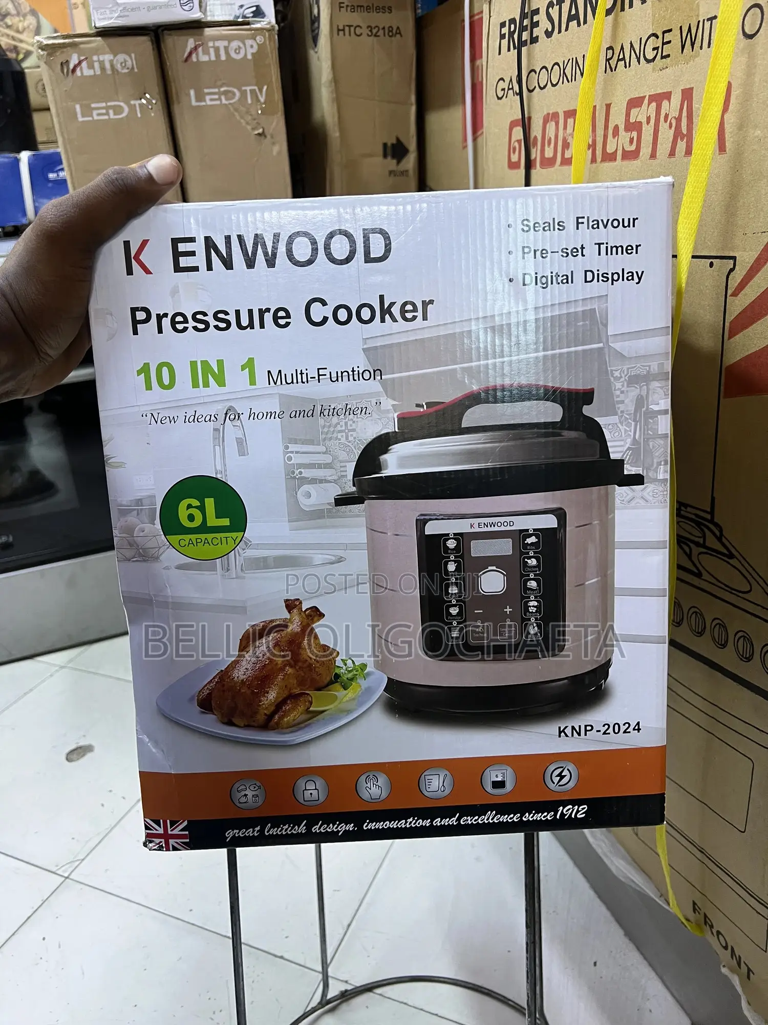 Kenwood Pressure Cooker 10 in 1