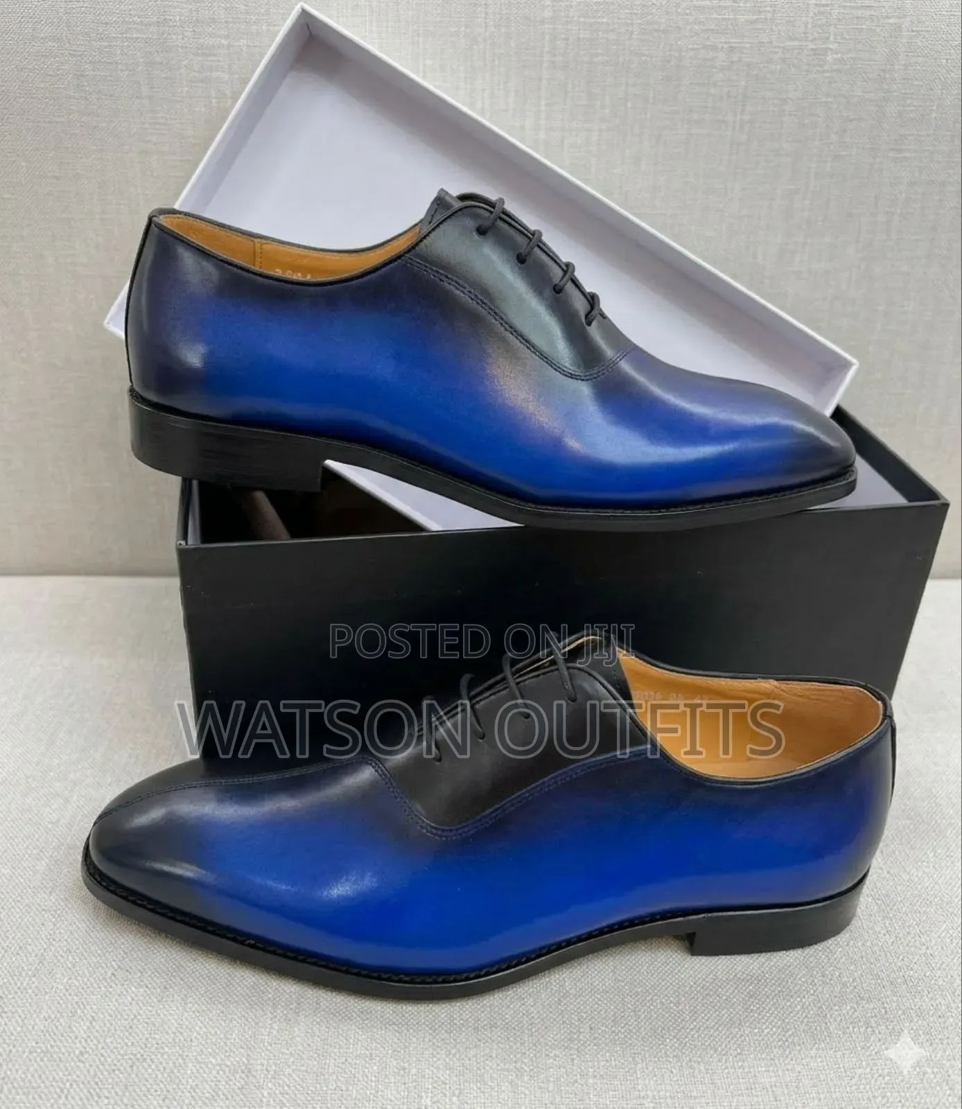 De'rossi Brand New Italy Origin Men's Leather Shoes