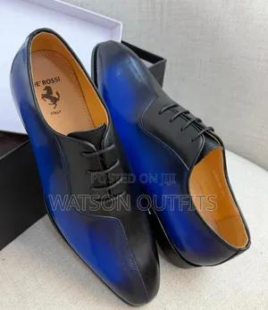 De'rossi Brand New Italy Origin Men's Leather Shoes