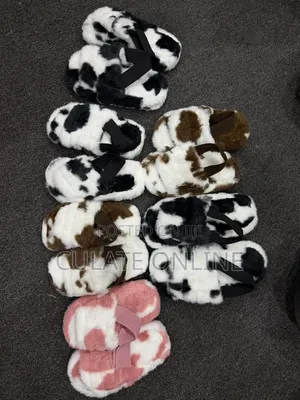 Kids Fur Sandals