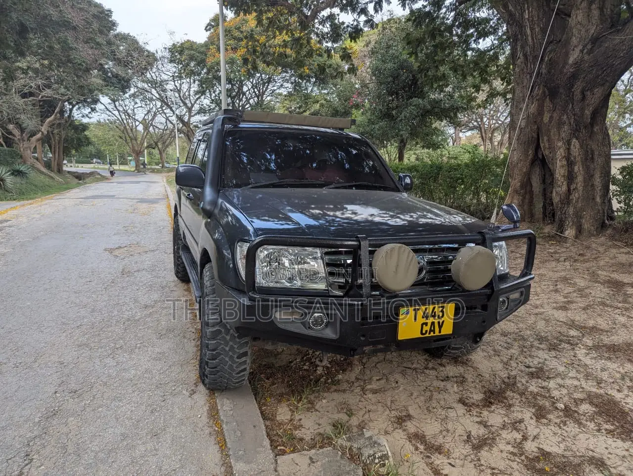 Toyota Land Cruiser 2003 Gray