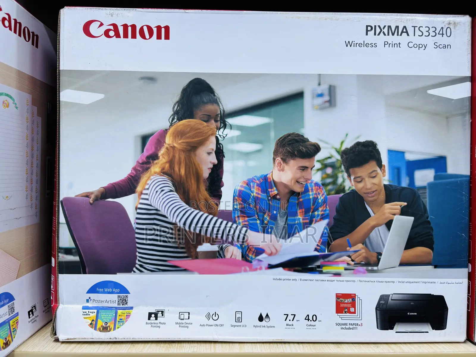 Canon Pixma Ts3340 – Smart, Compact Wireless!