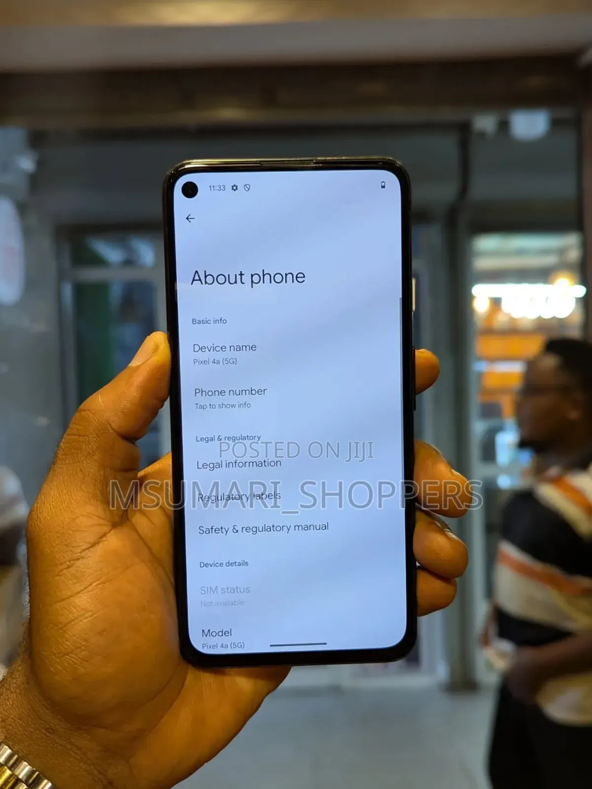 Google Pixel 4a 5G 128 GB Black