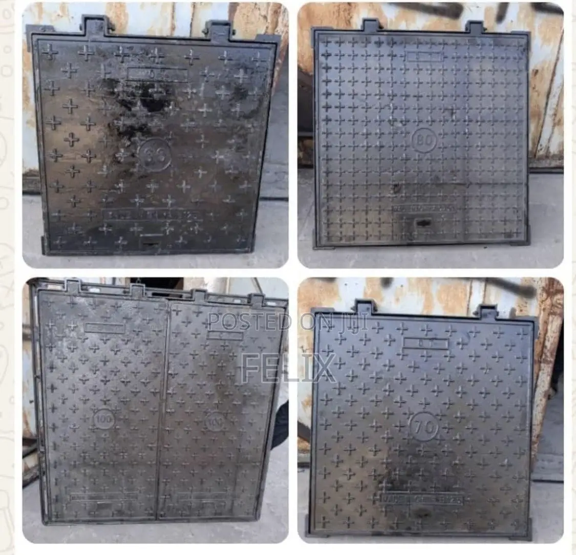 Mifuniko Ya Chuma (Cast Iron Manhole Covers)