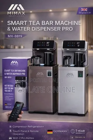 Mimax Smart Tea Bar Machine and Water Dispenser Pro With Compressor