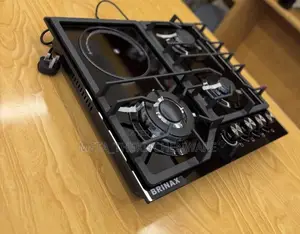 Brinax Table Top Cooker 3 Gas Burner 1 Electric Plate