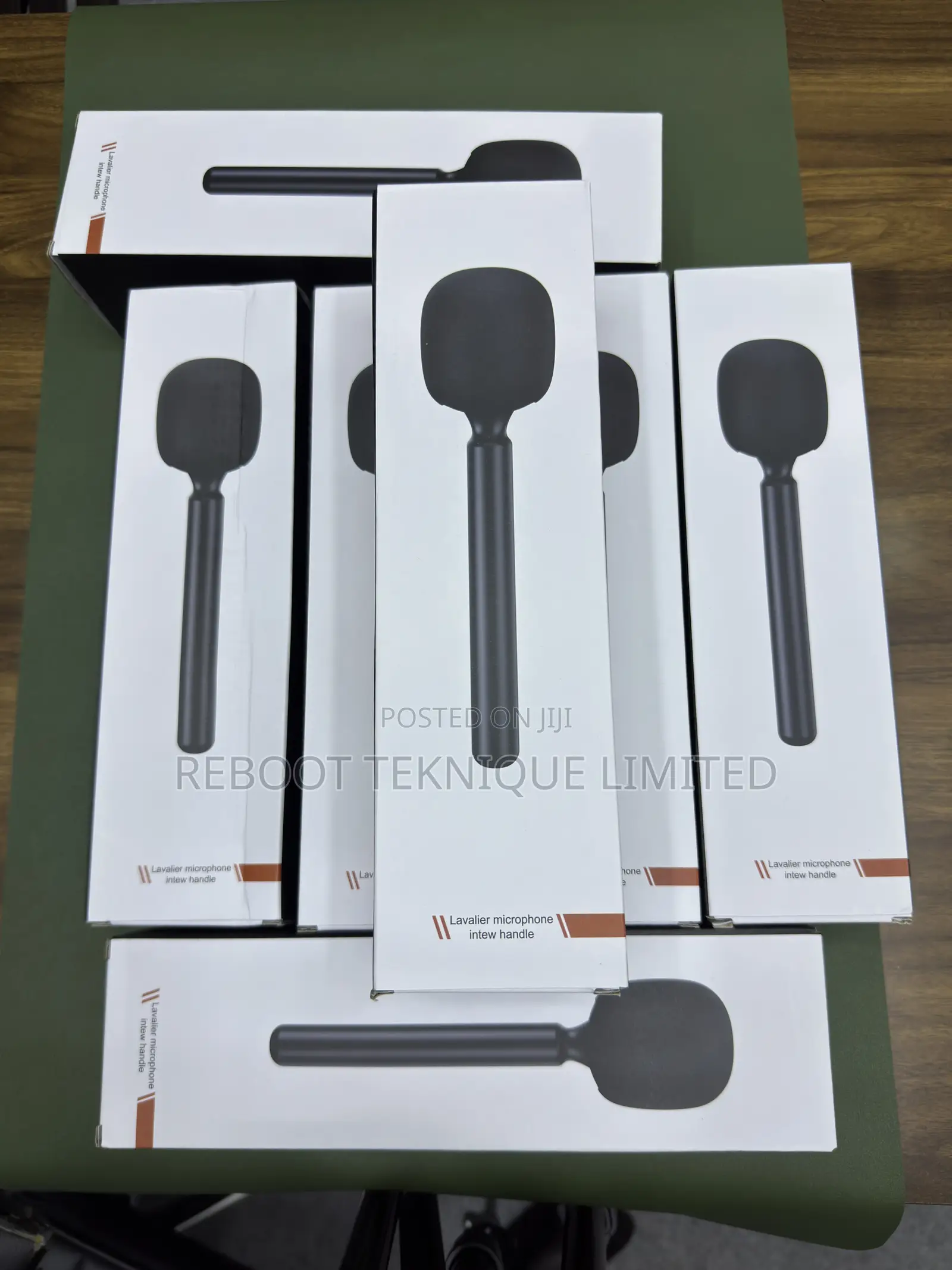 Mic Holder With Logo Box