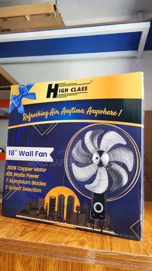 High Class Wall Fan Size 18
