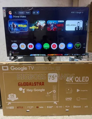 Globalstar Google Tv Qled 75 Inches