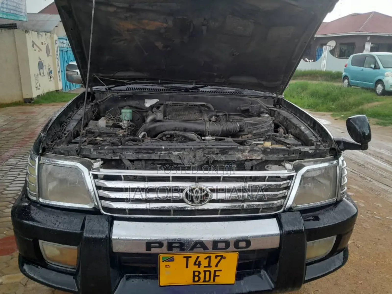 Toyota Land Cruiser 2002 Black