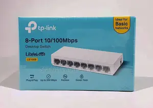 Tp-link Ls1008 Litewave 8-port 10/100mbps Desktop Switch