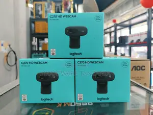 Logitech C270 Hd 720p Webcam With Built-in Mic For Video Calls