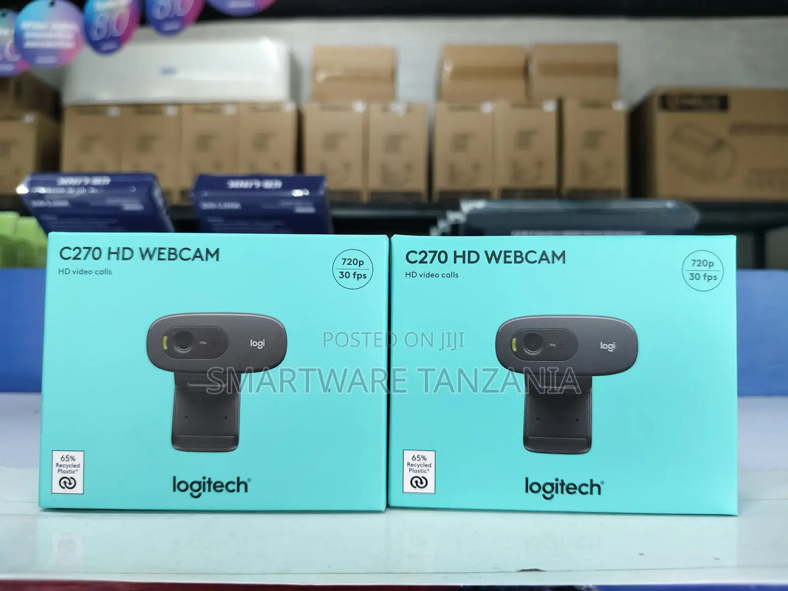 Logitech C270 Hd Webcam 720p 30fps Usb Plug and Play Camera
