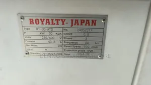 Royality Silent Generator Kva 30(Diesel)