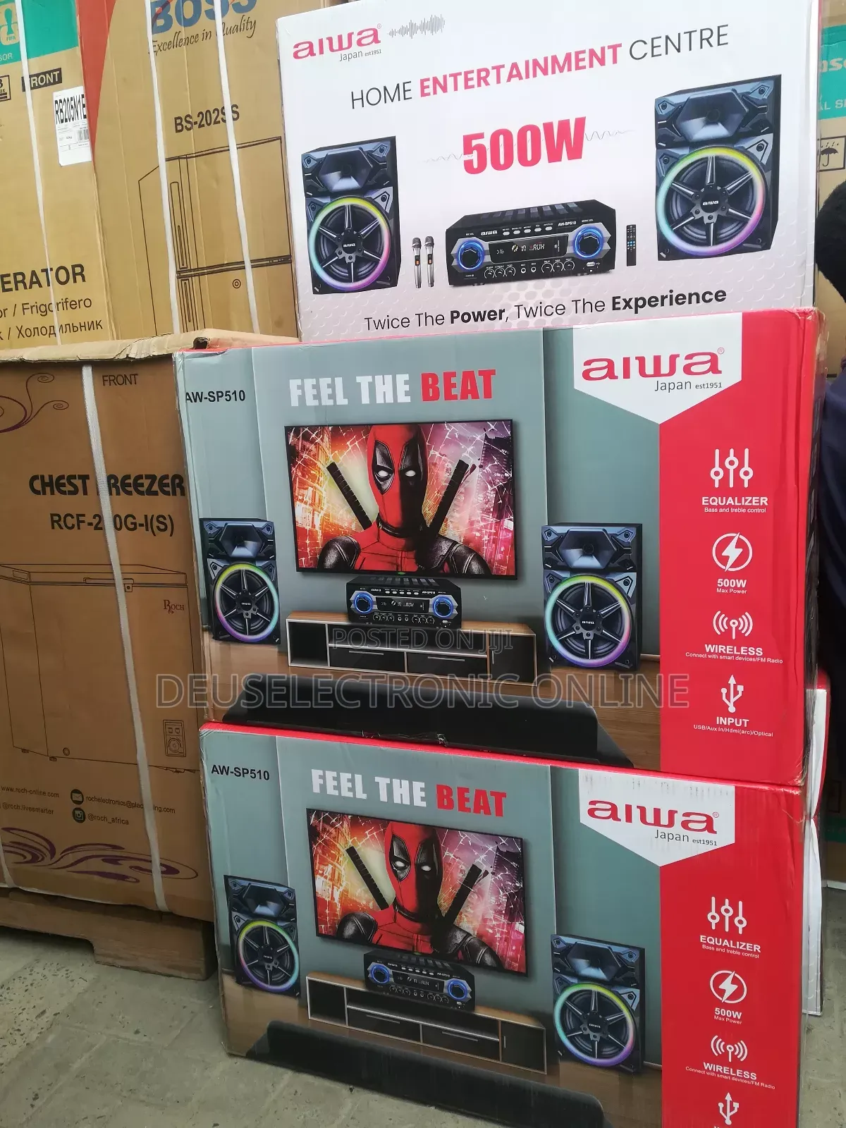Home Theatre Aiwa Aw-sp510 Watts500