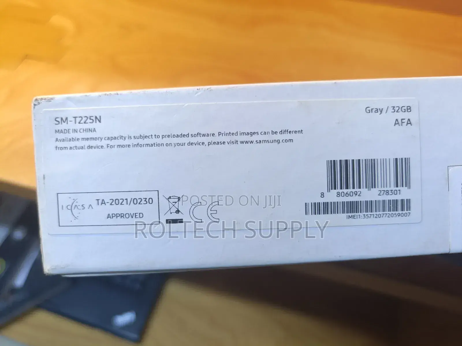 New Samsung Galaxy Tab A7 Lite 32 GB Gray
