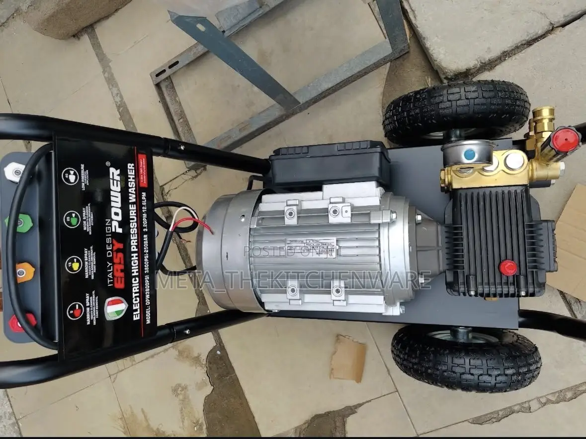 Easy Power Electric High Pressure Washer 3800psi 250bar Motor 5.5hp