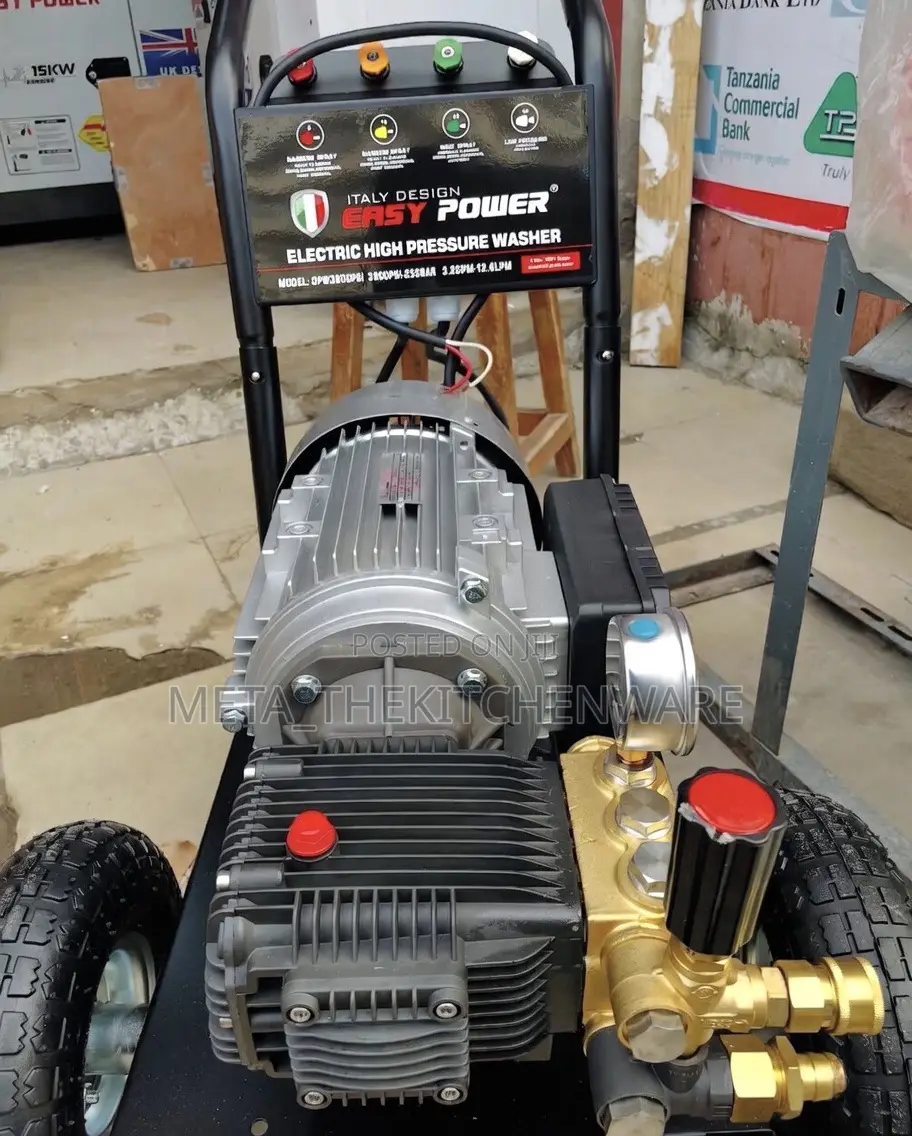 Easy Power Electric High Pressure Washer 3800psi 250bar Motor 5.5hp