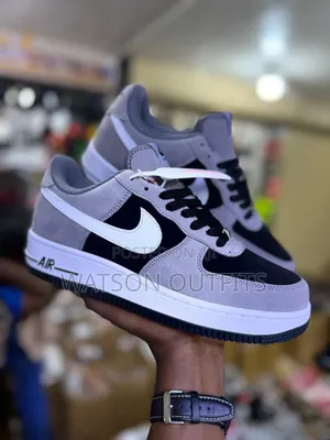 Nike Airforce One Brand Men's Leather Shoes Unique Colours