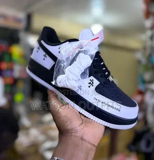 Nike Airforce One Brand Men's Leather Shoes Unique Colours