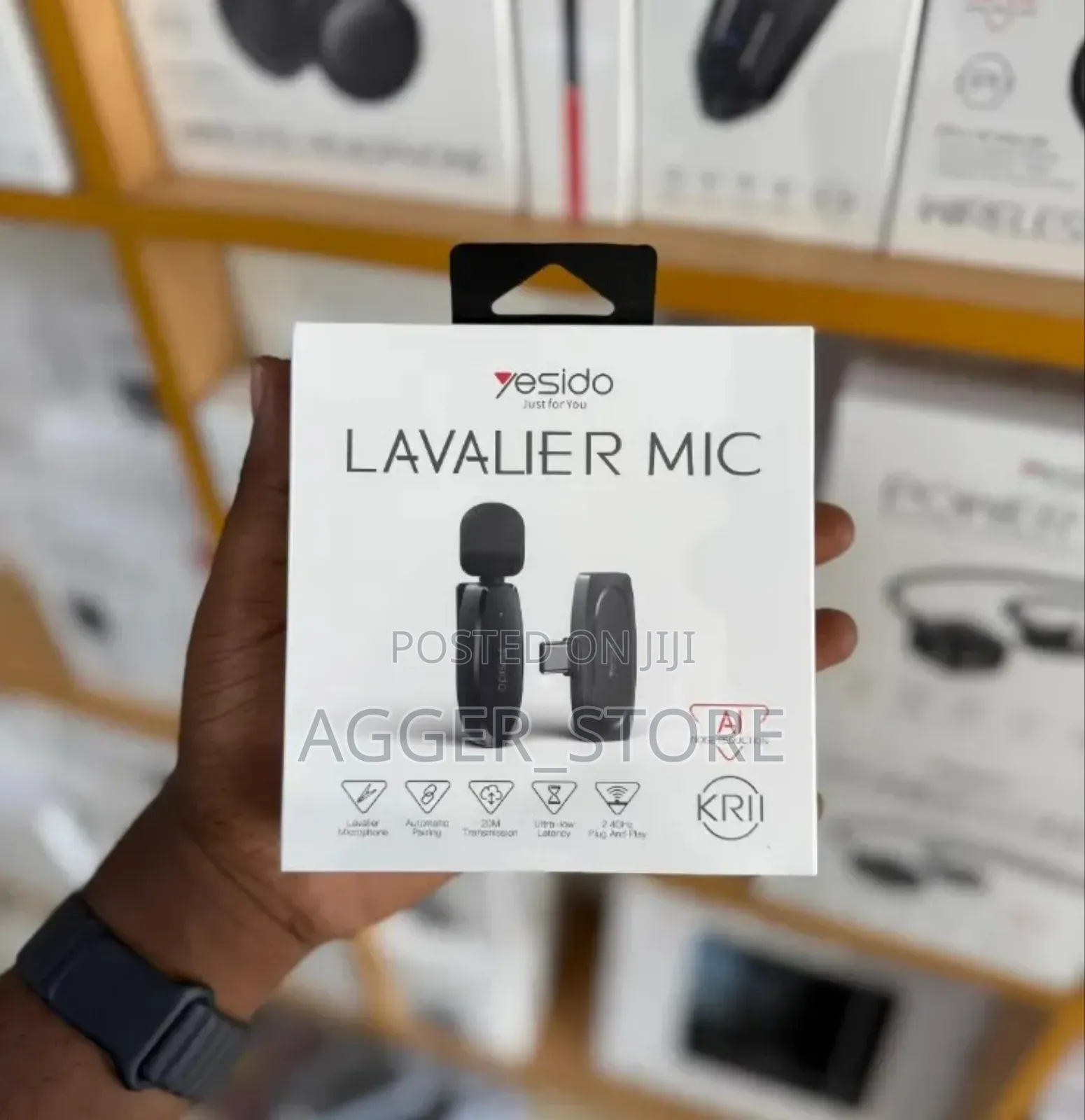 Yesido
Lavalier Microphones (Type-C)