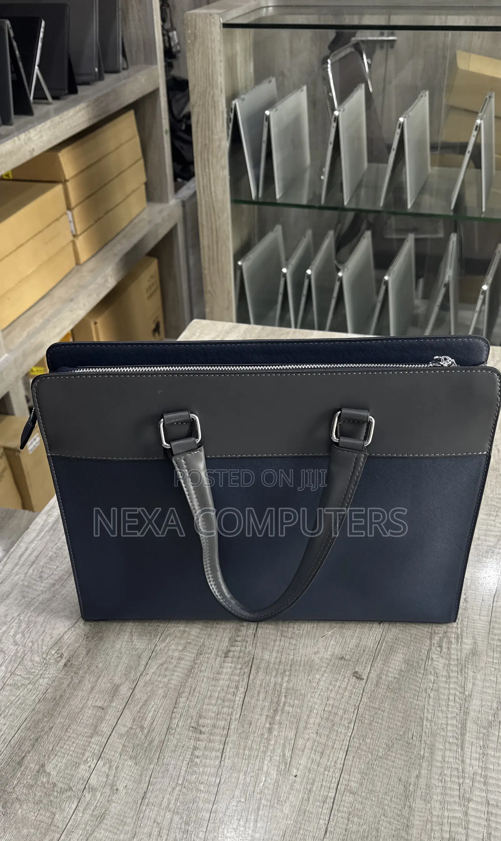 Premium Leather Laptop Bag