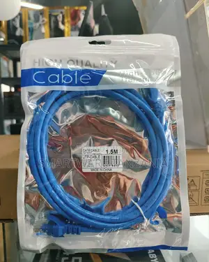 Cat6 Utp Ethernet Patch Cable Rj45 Network Lan Cable 1.5m Blue