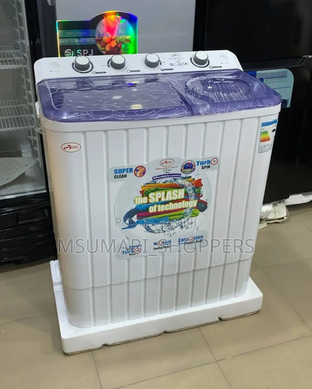 Mashine Ya Kufulia Bei Ya Offa 620,000/= ( 12kg )